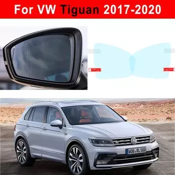 Зеркало заднего вида, противотуманная непромокаемая пленка, наклейка для Volkswagen VW Tiguan MK1 MK2 2008-2020, боковое крыло автомобиля, оконное стекло, водонепроницаемое