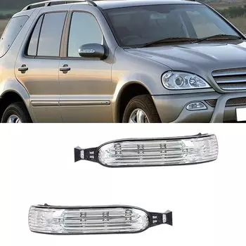 Зеркало заднего вида, указатель поворота для Mercedes Benz W163 ML270 ML230 ML350 ML430 2003-2005, мигающий свет, ширина света, аксессуары