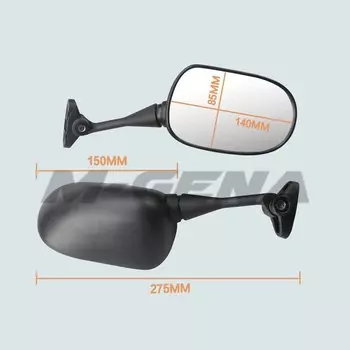 Зеркало заднего вида зеркала для Honda CBR600 CBR 600 F4 F4i CBR600RR F5 RC51 RVT1000R RVT 1000R VTR1000 CBR1000RR
