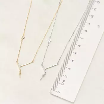 Женская цепочка из серебра 925 пробы с жемчугом, 3 шт./лот