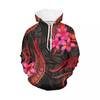Женская толстовка с капюшоном и принтом, размеры до 6XL