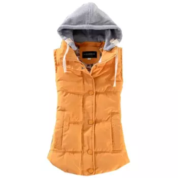 Женская зимняя куртка с капюшоном, размеры до 6XL