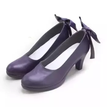 Женские ботинки Misono Mika для косплея, повседневные ботинки из искусственной кожи для Хэллоуина, карнавала, Яркие Рождественские костюмы на заказ