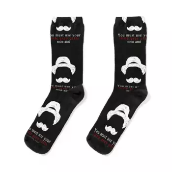 Женские и мужские короткие носки Agatha Christie
