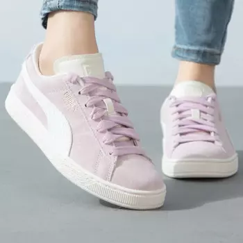 Женские замшевые туфли PUMA FOREVER DANCE VTG, замшевые повседневные кроссовки