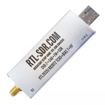 Женский блог RTL SDR V3 R820T2 RTL2832U 1PPM TCXO SMA RTLSDR программно определяемое радио (только ключ)