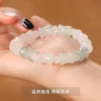Женский браслет Tianshan Cui, прозрачный браслет из бамбука с подвесками