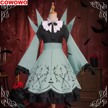 Женский костюм для косплея COWOWO ID V Jack Lolita, костюм для косплея, униформа для косплея, одежда для ролевых игр