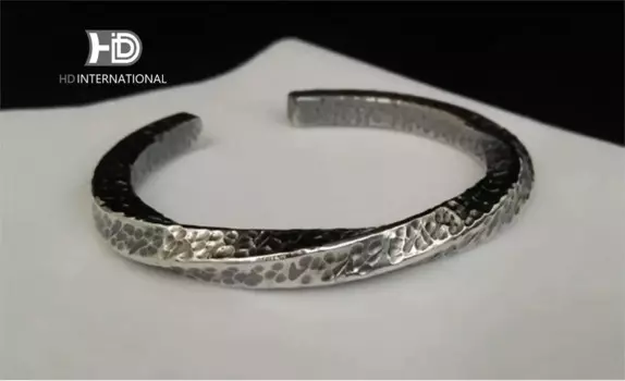 Женский серебряный браслет Mobius 925 простого дизайна, серебряный браслет в подарок
