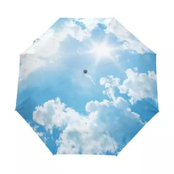 Женский зонт Kazbrella складной автоматический