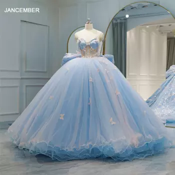 Женское романтическое бальное платье с фиолетовыми цветами RSM67458 Vestido De Nina De Las Flores