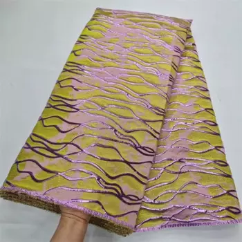 Женское жаккардовое платье с вышивкой из органзы