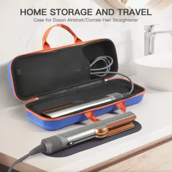 Жесткий чехол для Dyson Airstrait HT01, водонепроницаемые сумки для хранения фена и выпрямителя, противоударный портативный чехол