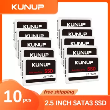 Жесткий диск 2,5 Ssd 120 ГБ 10 шт. твердотельный накопитель 2,5 Sata 240 ГБ 128 ГБ 256 ГБ 480 Гб жесткий диск для ноутбуков и настольных ПК