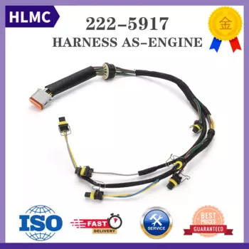 Жгут проводов для экскаватора C7 3126B C7 325C L 325C 322C FM 322C FM 962G, жгут проводов в сборе, жгут проводов для топливного инжектора 222-5917