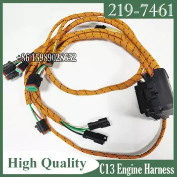 Жгут проводов двигателя C13 2197461 385-2664 219-7461 для Caterpillar 345D E349D, детали кабеля проводов экскаватора