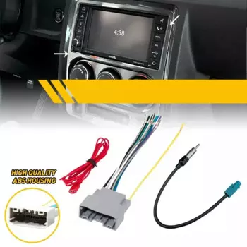 Жгут проводов радиоприемника и адаптер антенны для Jeep, Dodge, Chrysler 2006-2016 70-6522, жгут проводов, кабель, провод радиоантенны