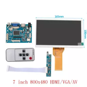 ЖК-экран контроллера, TTL, LVDS, HDMI, VGA, 2AV, 50 контактов, для AT070TN90, AT070TN92