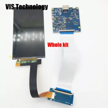 ЖК-экран LS055R1SX03 +, 5,5 дюйма, 2560*1440, 2K, HDMI к MIPI, контроллер драйвера V1.2 для замены дубликатора Wanhao 7