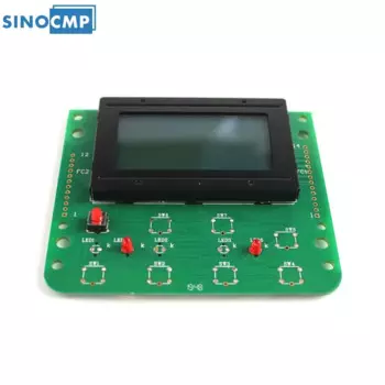 ЖК-экран SINOCMP для Kobelco SK-6 SK135SR, монитор экскаватора, запчасти с гарантией на 6 месяцев