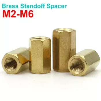Zimir латунные шестигранные прокладки «папа-мама» M2 M2.5 M3 M4 M5 M6