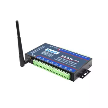 Zlan6844 Rs485 Wifi Ethernet Rj45 8-канальный Di Ai Do Rs485 Modbus I/o Модуль Rtu сборщик данных, пульт дистанционного управления, плата, модуль