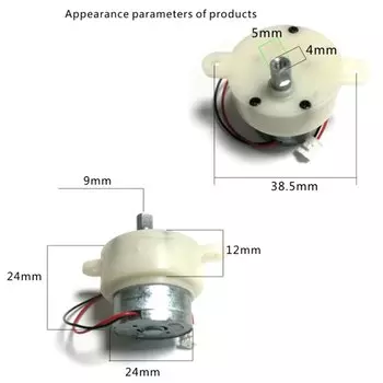 ZLinKJ JS30-300 мини двигатель 6В