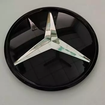Значок гриля 3D Зеркало спереди для Mercedes W205 Эмблема W212 W213 W204 ML W166 CLA C117 A W176 W177 C W204 E GLK X204 GLA GLC GLE B