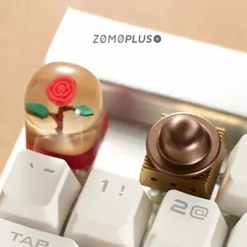 ZOMO PLUS LA Rose Artisan Keycap 3D печатная механическая клавиатура Artisan колпачок для клавиш сказочный маленький принц слон металлические колпачки для клавиш