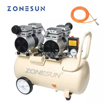 ZONESUN 750 Вт 50 л Чистая медь промышленный заводской воздушный компрессор машина поршневого типа и новое состояние воздушный компрессор машина