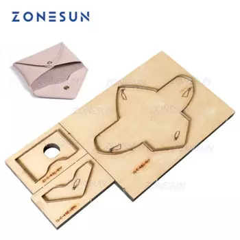 ZONESUN держатель для кредитных карт портмоне на заказ вырубный штамп ремесленный инструмент резак форма Diy бумажный кошелек
