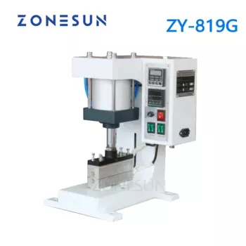 ZONESUN ZY--819G пневматический уплотнитель машина для штамповки для ключей от автомобиля с кожаными принтер Давление слова машины шнурки Уплотнительная Машина