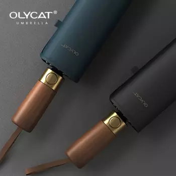 Зонт OLYCAT мужской ветрозащитный автоматический, складной, большой, 280T, водонепроницаемый
