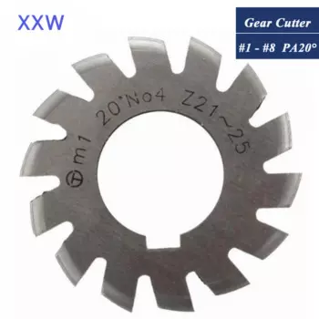 Фреза быстрорежущей стали XXW M0.4 M0.5 M0.6 M1 M2 M3PA20