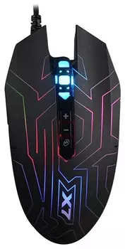 Мышь A4tech X77 (MAZE), цвет черный