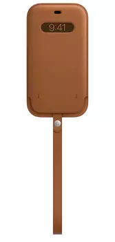 Apple Leather Sleeve with MagSafe iPhone 12 Pro Max