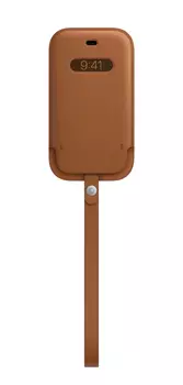 Apple Leather Sleeve with MagSafe iPhone 12 mini