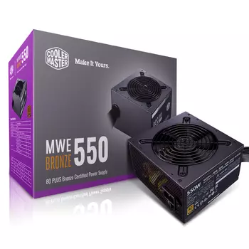 Блок питания Cooler Master MWE Bronze 550W