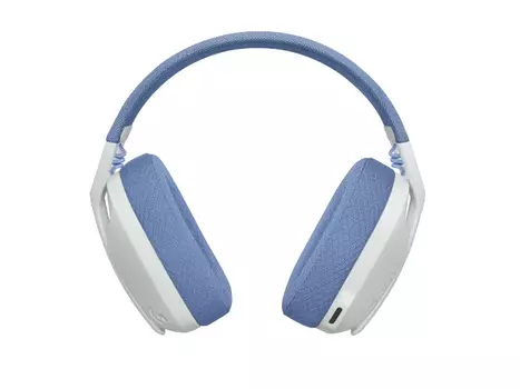 Bluetooth-гарнитура Logitech G435, цвет белый/сиреневый