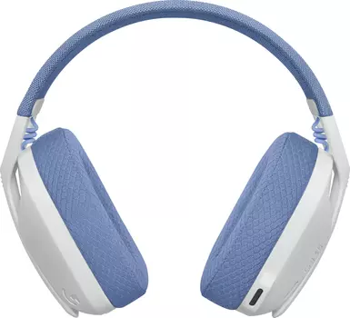 Bluetooth-гарнитура Logitech G435, цвет белый/сиреневый
