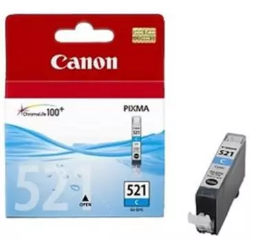 Чернильница синий Canon CLI-521C, 2934B004