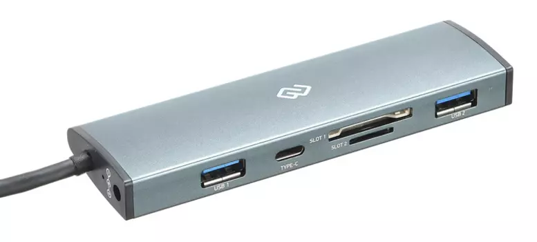 Док-станция DIGMA HUB-2U3.0СCR-UC-G