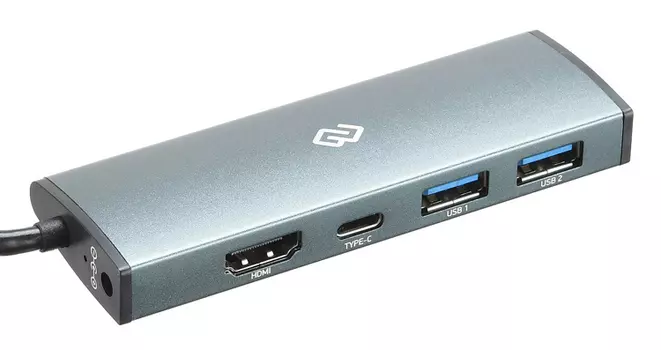 Док-станция DIGMA HUB-2U3.0СH-UC-G