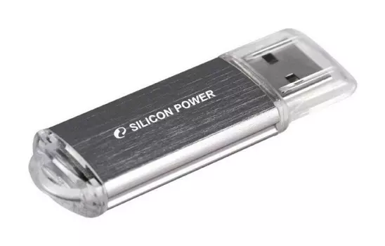 Флешка Silicon Power Ultima II Silver I-series