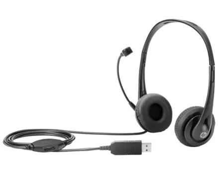 Гарнитура HP Inc. Stereo USB Headset, цвет черный