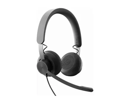 Гарнитура Logitech ZONE WIRED, цвет черный