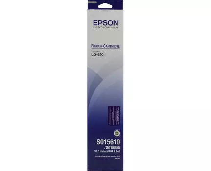 Картридж черный Epson C13S015610BA