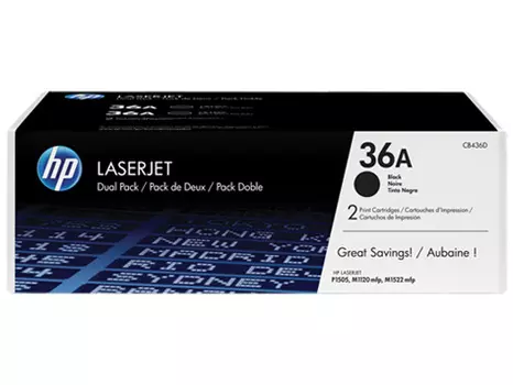 Картридж черный HP Inc. CB436AF