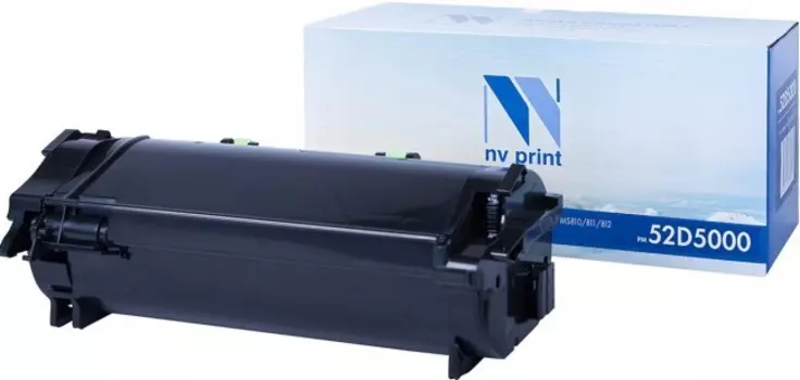 Картридж черный NVPrint для Lexmark, NV-52D5000