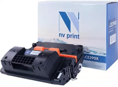 Картридж черный NVPrint LaserJet, NV-CE390X